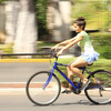 子どもの自転車に補助輪をつけました