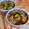 パパでもレシピ6：シャキシャキ玉ねぎの鶏肉丼～焼肉のたれ味～