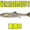 【イマカツ】アピール力抜群「ハドルファットフライエラストマー2.8inchフラッシュプレート」発売！