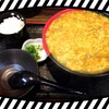 鶏卵カレーうどん