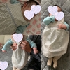 着用画👗ワンピース【佐藤かなが作る赤ちゃんのための服と小物