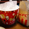 クリスマスには早いけど、KFCは美味しいです