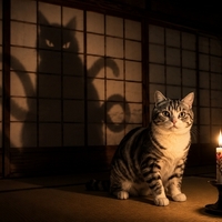 本性が出てしまった猫
