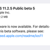 iOS11.2.5 Public Beta5がリリース