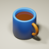 【3D】Blenderチュートリアルを見ながらシンプルなマグカップを作ってみる