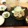 川口の「味処たく」で鶏竜田揚定食を食べました☆