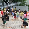 大雨洪水警報だから