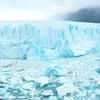 氷河と雨。Perito Moreno