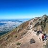 イタリアひとり旅㉒【前半：南イタリア編】鬼のパンツを履いて見たベスビオ山頂からの絶景