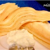 練乳とカルピスのクリームでミルクレープを作りました。簡単レシピ