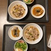 肉豆腐、イワシ味噌缶詰、サラダ　20231010