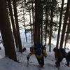 好日山荘登山学校　晴天の白馬編