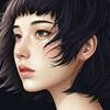AI作品名 刹那の眼差し (せつなのまなざし) "A Fleeting Gaze" From BooksChannel's AI Abstractions