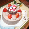 クリスマスと誕生日のケーキ