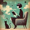 ChatGPTで読書ブログのアイコン作成中