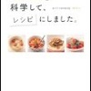 サリーさん@sarisally1の『「おいしい」を科学して、レシピにしました。』の全レシピをつくってみました。その１