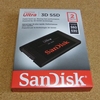 SanDisk 2.5インチ SSD / Ultra 3D SSD 2TB (SDSSDH3-2T00-G25) レビュー