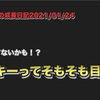 サクッと読めて！ネタになる！ノロマな僕の成長日記2021/01/24