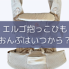 エルゴ抱っこひもでおんぶはいつからできる？やり方は？