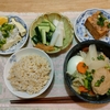 ふたたび、ごま豆乳鍋。厚揚げ