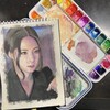 ガッシュ(不透明水彩)による人物画習作（韓国俳優ファンアート）