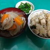 煮汁で炊き込みご飯