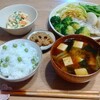 豆ごはんと、春の味