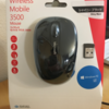  無線マウス - マイクロソフト マウス ワイヤレス/小型 ブラック Wireless Mobile Mouse 3500 GMF-00297