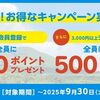 2025/9/30まで！くまモン!Payの新規会員登録で100ポイント&3000円以上チャージで500ポイントが貰える！6/16から！