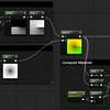 UE4 極座標のマテリアル構成