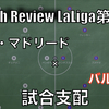 【試合支配】クラシコ（LaLiga第９節）レアル・マドリード×バルセロナ