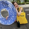 永野芽郁、浮き輪を持つ夏ショットにネット歓喜「天使やん」