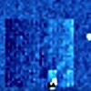 NASAの太陽観測カメラSolar and Heliospheric Observatory（SOHO）に写り込んだ謎のキューブ状の影