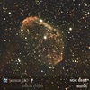 星見娘で電視観望5110(C27/N6888 Crescent Nebula in Cyg)