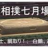 【四丁目企画】大相撲七月場所（名古屋場所）が始まりますね。藤井棋聖の「王位戦」（第1局）の結果もきょう。