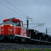 会津若松のヌシDE10-1124の牽引する、東福島常駐ホキ800の廃車回送を撮る！
