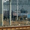 2011年4月29日　EF65-1075号機高松貨物ターミナル駅で