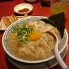 食べる前に変化が、丸源ラーメン。