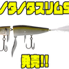 【ハイドアップ】サイドのブレードが特徴的な食わせに特化したルアー「ノタノタスリムS」発売！