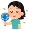 注意喚起！【猛暑日のハンディファン使用は逆効果？熱中症リスク大！】