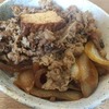 なんどき屋｜新橋｜味染みてる豆腐の牛めし