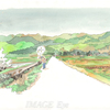 何気なく立ち止まる散歩道の中高年