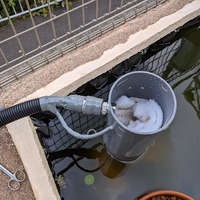 庭池diy 濾過装置のフィルター材料見直し いもじろうの雑記