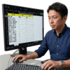 Excel名簿の「姓」と「名」を別々に抽出したいとき関数を使用しなくても最初の1件だけ書けば後は瞬時に抽出できるよ！！