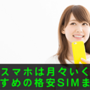 格安SIMにするだけで数千円お得！?