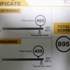 第217回TOEIC L&Rテスト公式認定証届きました