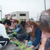 和気藹々の「野菜栽培講習会」