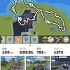 ズイフト100kmシンガポールライド、福島県小野町へ