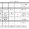 6月ショートプログラム予定
