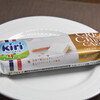 【コンビニ】kiriのアイス「クリームチーズとクッキークランチ」を食べた。意外とあっさり。